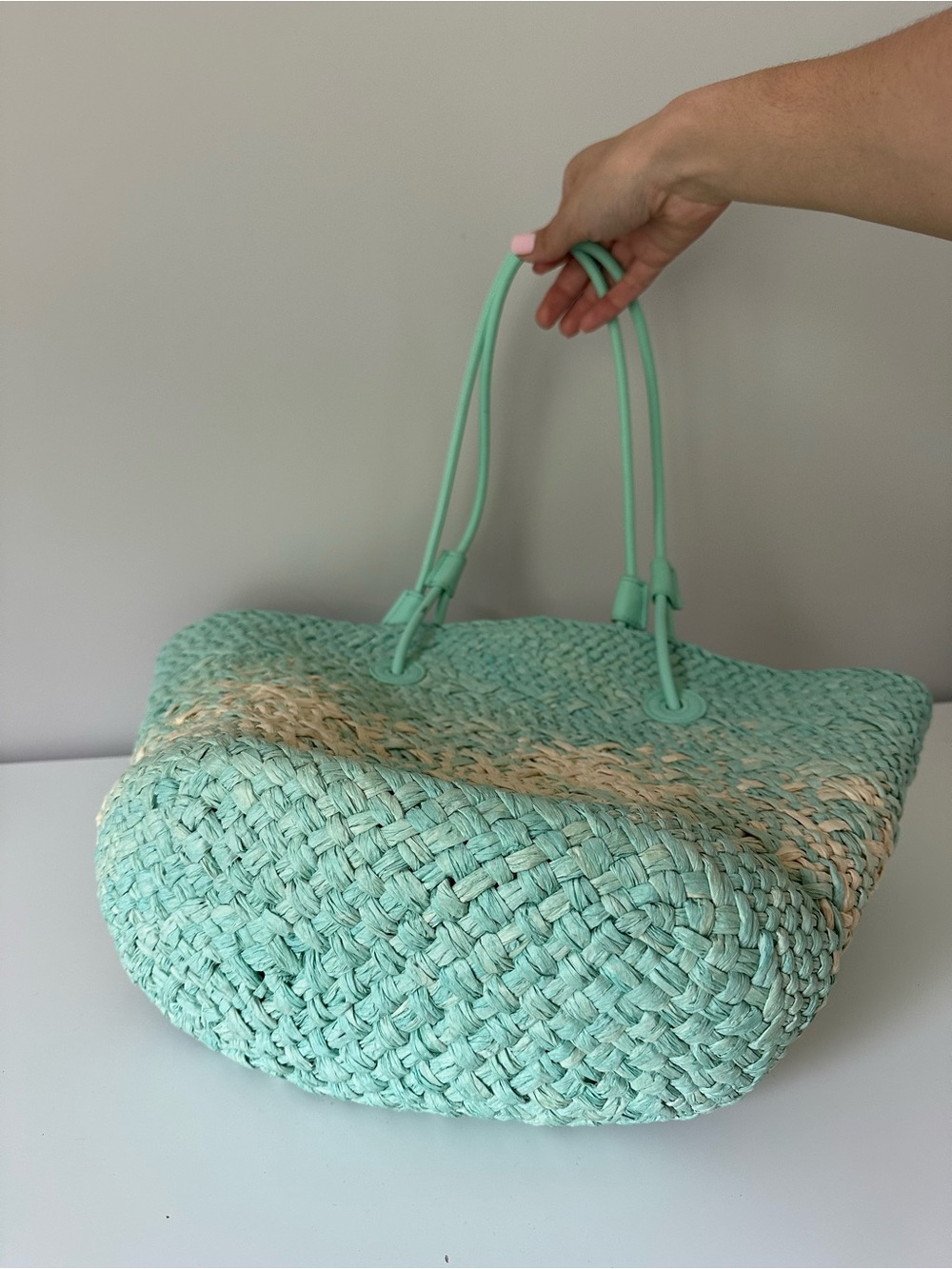 Woven Straw Tote - Picture 6 of 7